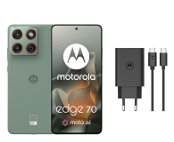 Motorola edge 70 5G 12/512GB Lily Pad 120Hz + Ładowarka 68W - 1486860 - zdjęcie 1